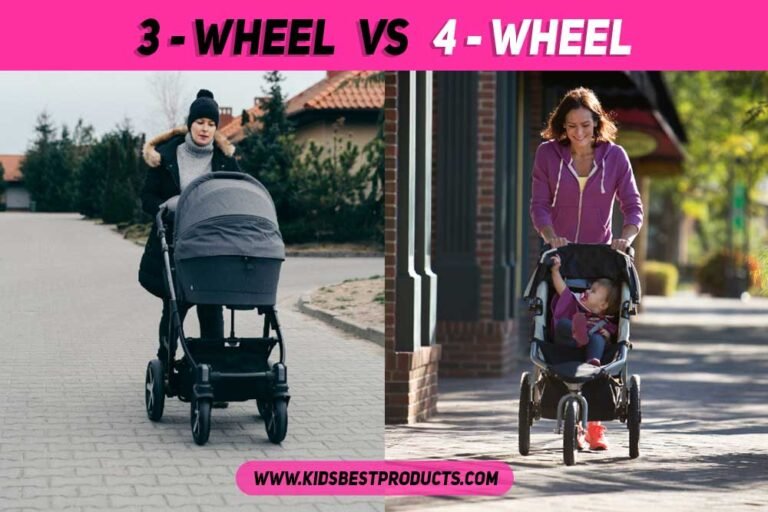 3 wheel vs 4 wheel stroller