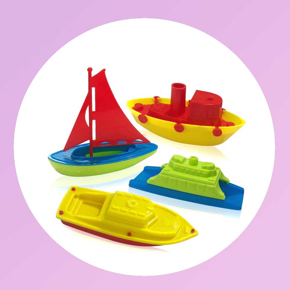 ArtCreativity Toy Boat Bath Toys for Kids & Toddlers