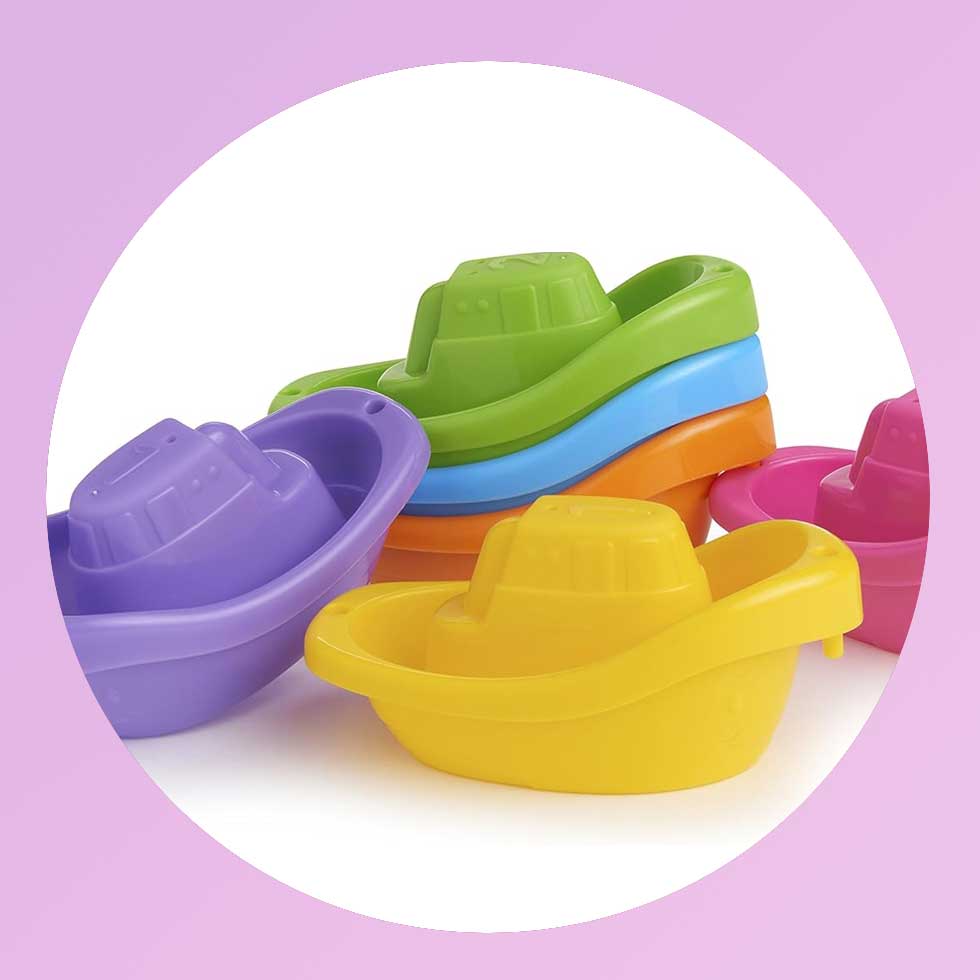 Boat Train Baby and Toddler Bath Toy