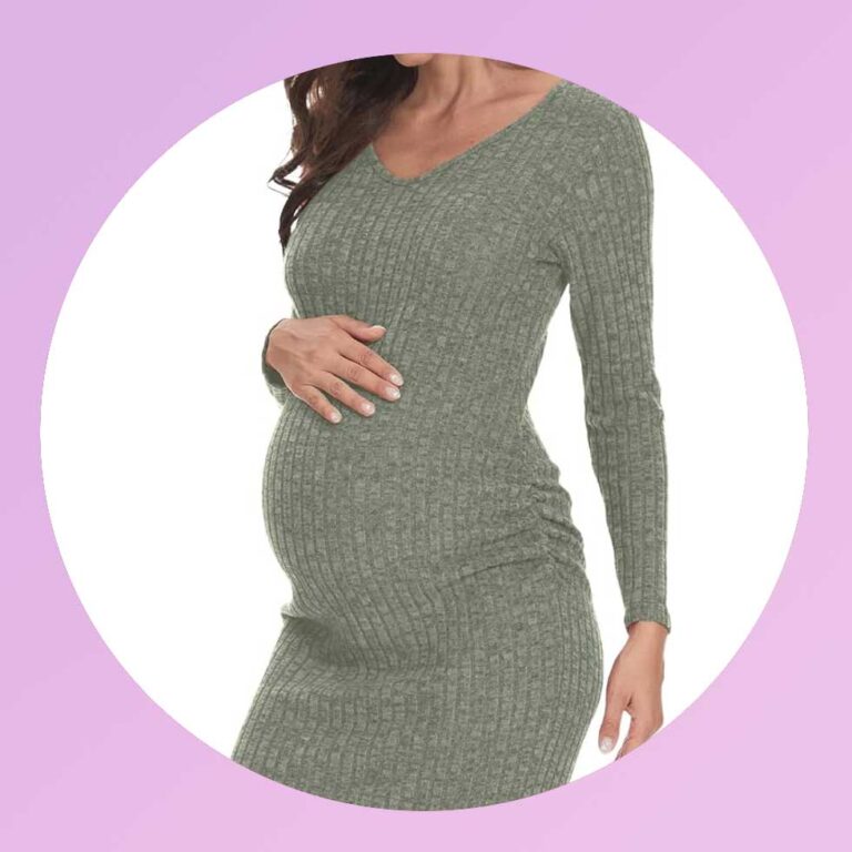 Maternity Sweater Dress