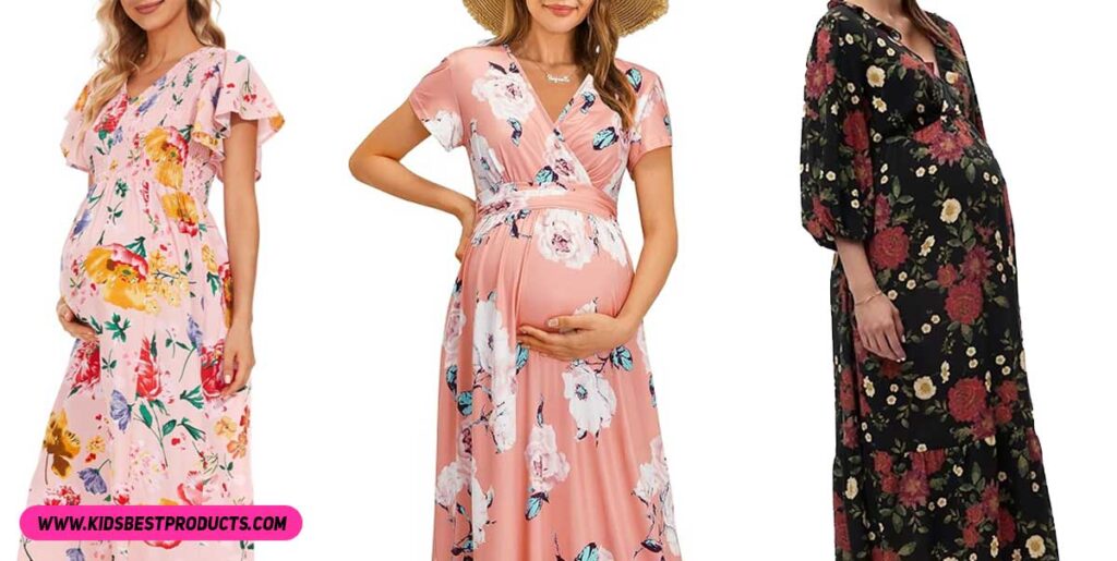 Boho Maternity Dress